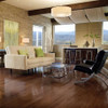 Somerset Color Plank Collection 4" Solid Hardwood Plank Room Scene