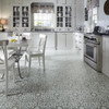Mannington Revive Filigree Platinum 13035 Vinyl Sheet Flooring Room Scene