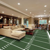 Joy Carpets Games People Play Gridiron 26 oz. 173926 Commercial Broadloom Carpet Room Scene