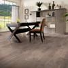 Hartco American Scrape Hickory 5" Dura-Luster Plus Urethane Low Gloss Solid Hardwood Room Scene