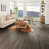 Bruce Barnwood Living 4" Engineered Hardwood Plank Room Scene