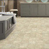 Mannington Jumpstart Resilient Tibetan Slate 71081 Vinyl Sheet Flooring Room Scene