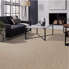 Mohawk SmartStrand Silk Natural Texture -Coastal Dune Room Scene