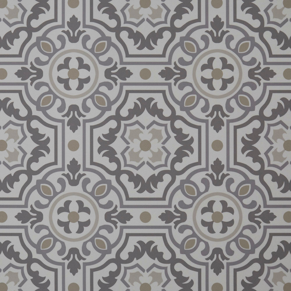 Mannington Revive Tapestry Silver 08045 Vinyl Sheet Flooring is