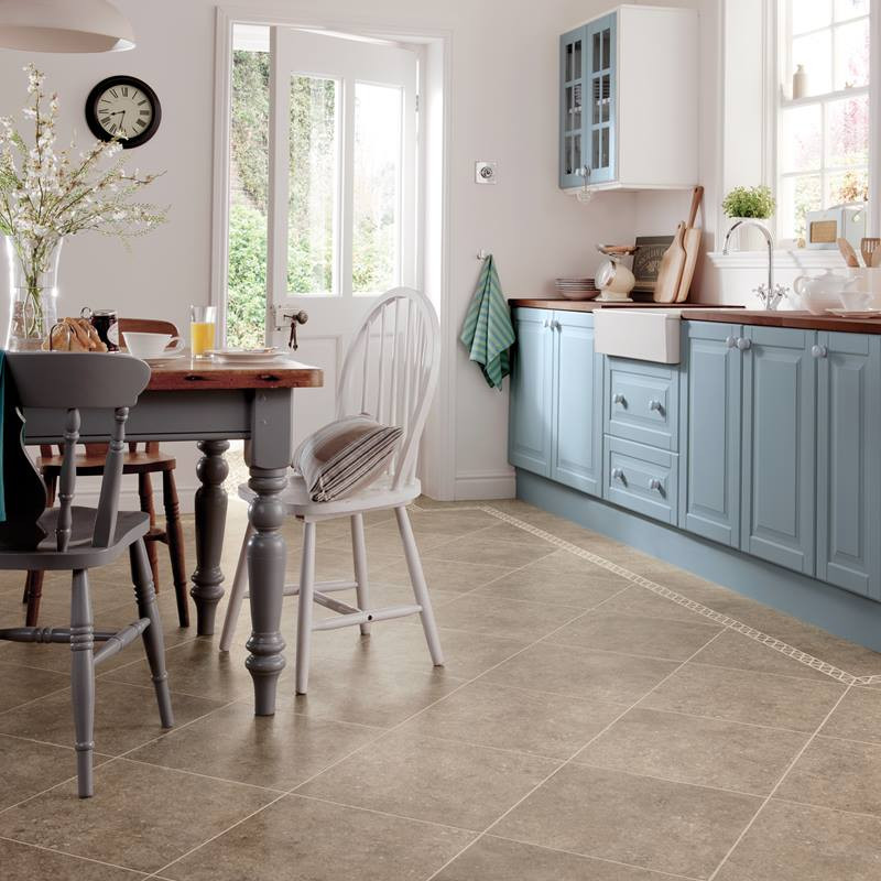 Karndean Da Vinci Santo Limestone is available at Georgia Carpet