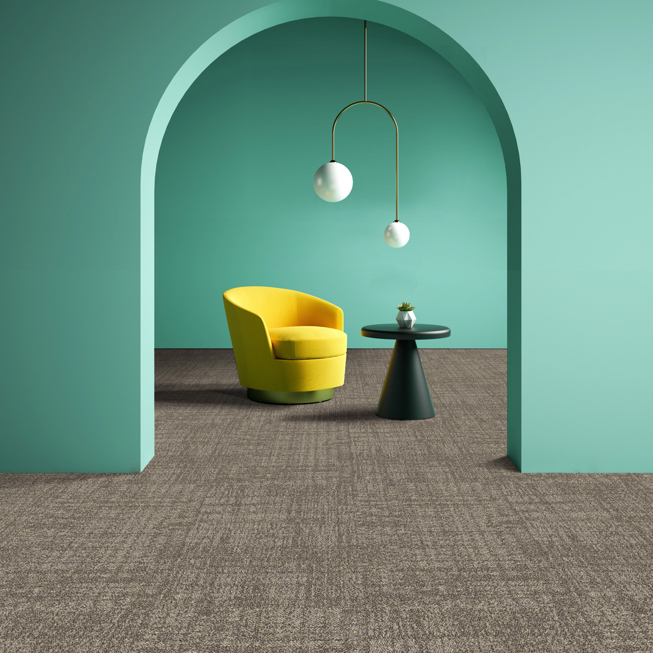 Buy Metro Tufted Loop Carpet Tile ‚Äì Solution Dyed Nylon, 19.6