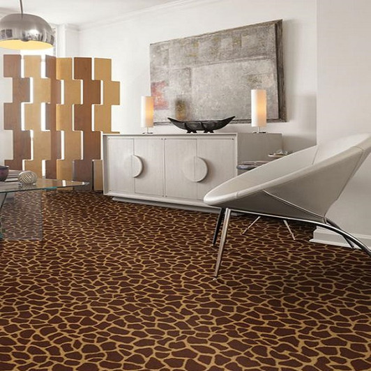 Shaw Call Of The Wild Giraffe 54507 Commercial Carpet Room Scene