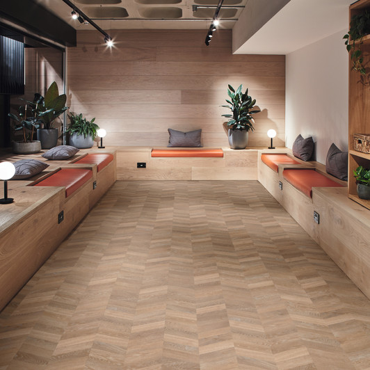 Karndean Knight Tile Rigid 9" Luxury Vinyl Plank Room Scene