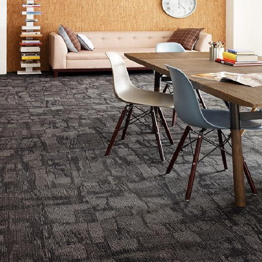 Philadelphia Surface Works Chiseled 54870 Commercial Carpet Tile Room Scene