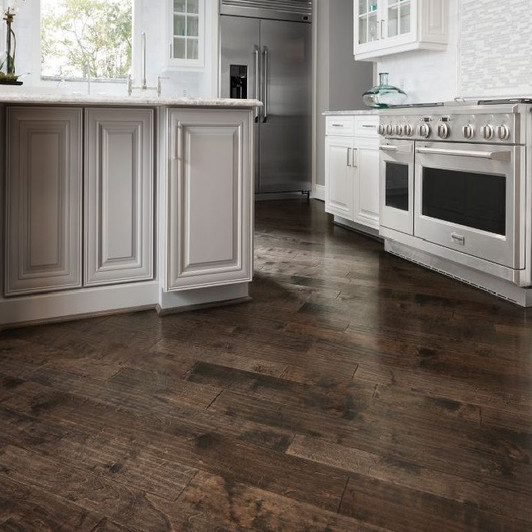 HomerWood Simplicity Character Hickory 6" Engineered Hardwood Room Scene