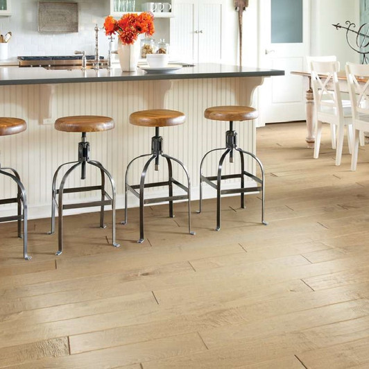 Shaw EPIC Plus Fairbanks Maple 6 3/8" SA460 Engineered Hardwood Plank Room Scene