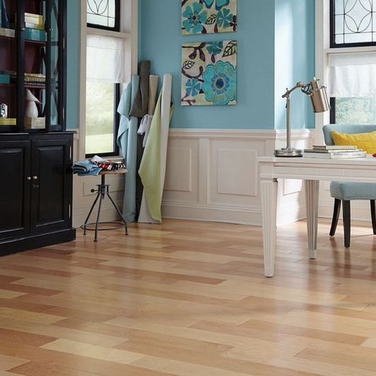 Mullican Hillshire Maple 3" Engineered Hardwood Plank Room Scene