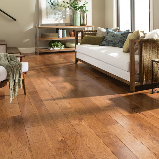 Mullican Williamsburg Hickory 4" MLCWH4 Hardwood Plank Room Scene