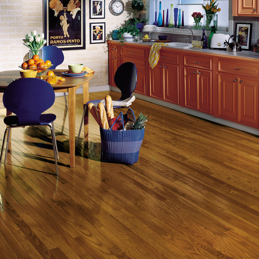 Mullican Dundee 2 1/4 Solid Hardwood Plank Room Scene