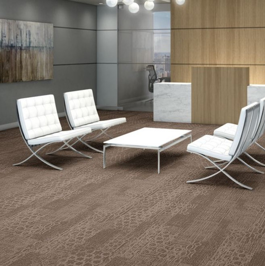 Shaw Philadelphia Mosaic Mix Medley 54875 Commercial Carpet Tile Room Scene