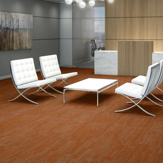Shaw Philadelphia Mosaic Mix Rhythm 54876 Commercial Carpet Tile Room Scene