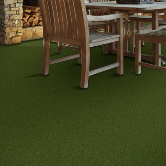 Shaw Philadelphia Intensify Unitary 54716 Indoor Outdoor Turf Carpet Room Scene