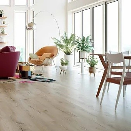 Republic Floor Urbanica 7 5/8" Laminate Plank Room Scene Republic Floor Urbanica 7 5/8" Laminate Plank Room Scene