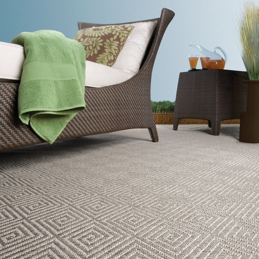 Stanton Four Seasons Tunisia Remix Polypropylene Indoor/Outdoor Carpet Room Scene
