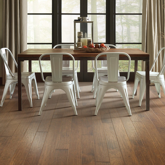 Shaw Fremont Hickory 5" SW592 Engineered Hardwood Plank Room Scene