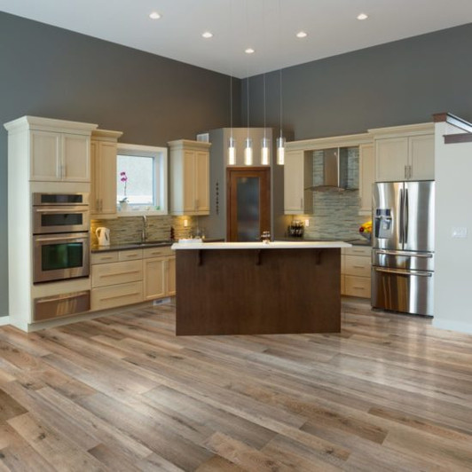 Johnson Flooring Sicily Mixed Width Luxury Vinyl Plank Room Scene