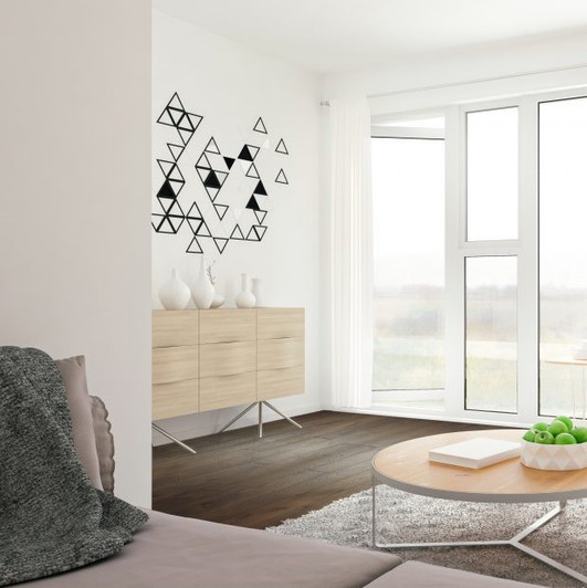 Johnson Hardwood Blue Ridge Mountains 5 7/8" Engineered Hardwood Plank  Room Scene