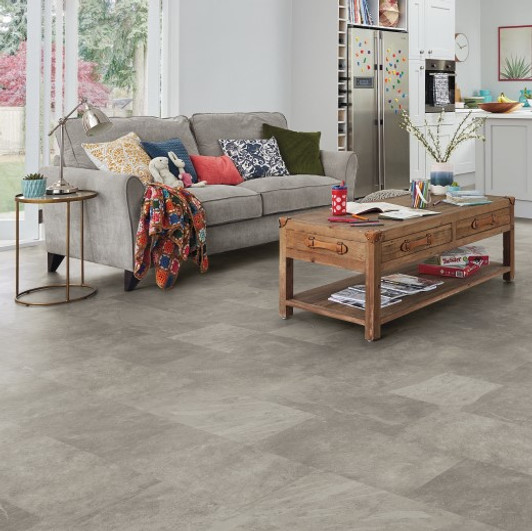 Karndean Knight Tile Rigid 12"x18" Luxury Vinyl Tile Room Scene