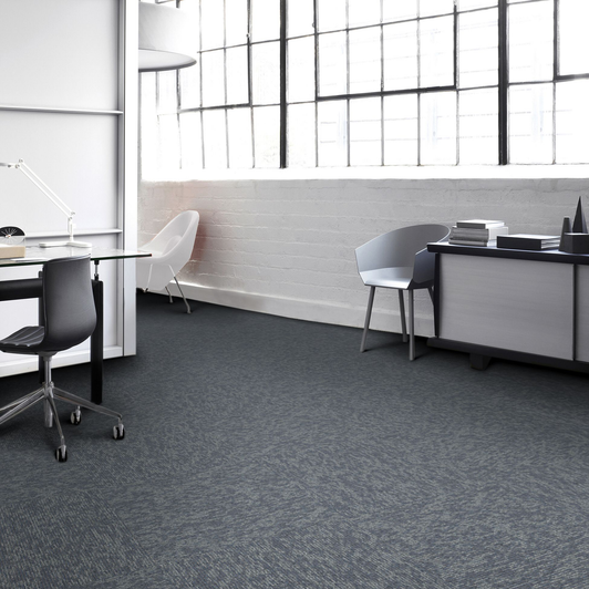 Mohawk Aladdin Bold Thinking 24" x 24" QA201 Commercial Carpet Tile Room Scene