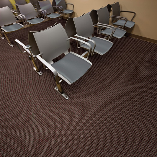 Mohawk Aladdin Metroscapes City Park II AQ182 Commercial Broadloom Carpet Room Scene