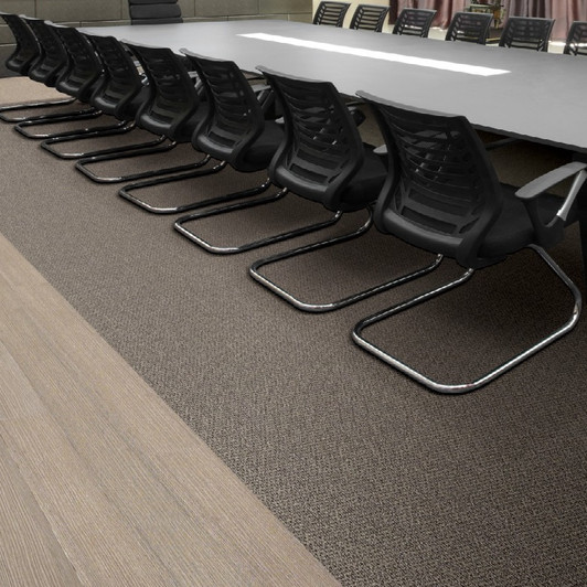 Mohawk Aladdin True Form-Qs AQZ30 Commercial Broadloom Carpet Room Scene