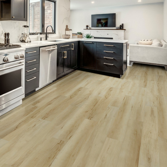 Dixie Home Trucor Alpha P1042 7"x60" Vinyl Plank Room Scene