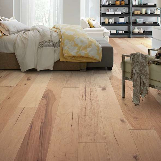 Shaw Repel Pebble Hill SW741 6" Hardwood Plank Room Scene