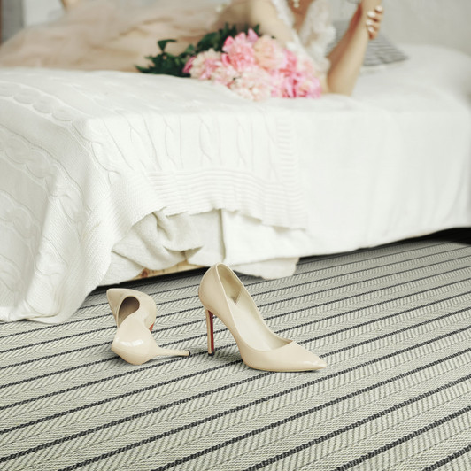 Kaleen White Bay 13'2" WTB13 Residential Carpet Room Scene