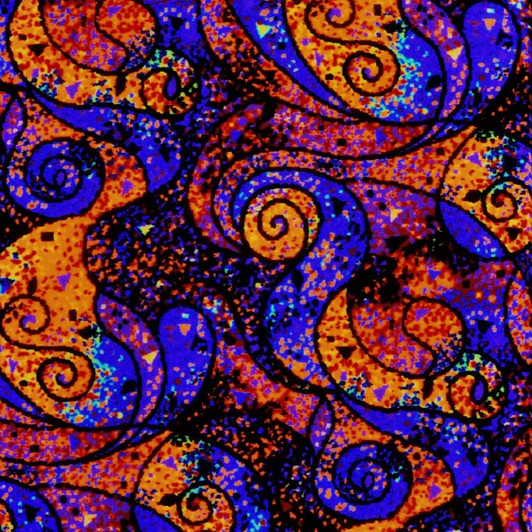 Joy Carpets Neon Lights Lava Fluorescent 411 Commercial Broadloom Carpet