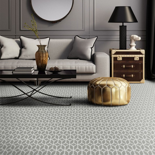 Joy Carpets Impressions Dwell 26 oz. 207226 Commercial Broadloom Carpet Room Scene