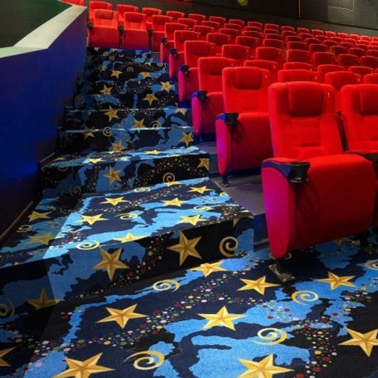 Joy Carpets Any Day Matinee Galaxy 32 oz. 181632 Commercial Broadloom Carpet Room Scene