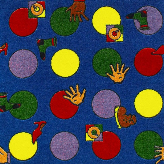 Joy Carpets Playful Patterns Hokey Pokey 32 oz. 54132 Commercial Broadloom Carpet