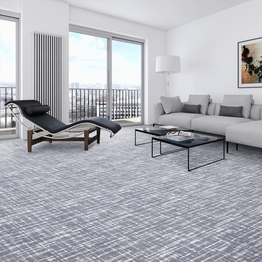 Joy Carpets Impressions Past Tense 32 oz. 203432 Commercial Broadloom Carpet Room Scene