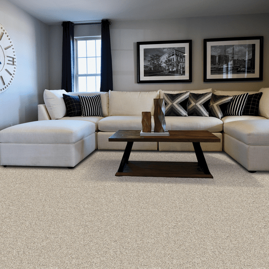 Mohawk Everstrand Soft Tempo II 3K31 Residential Carpet Room Scene