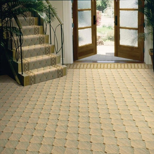 Nourison Cosmopolitan Shadowlure C26F Residential Carpet Room Scene