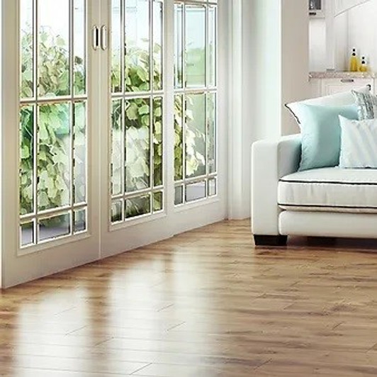 Republic Floor Platinum 5 1/2" Laminate Plank Room Scene