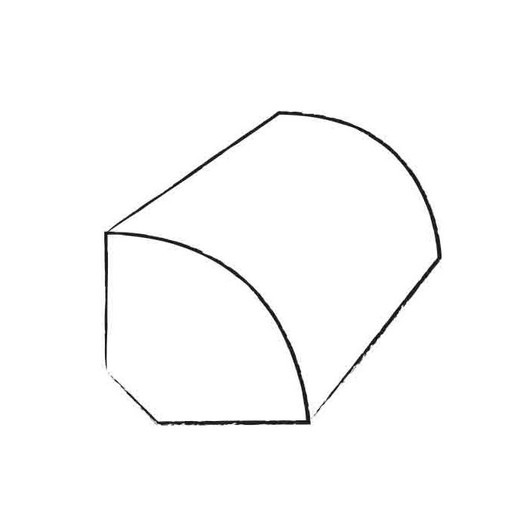 Raskin Acrylx Vinyl Quarter Round