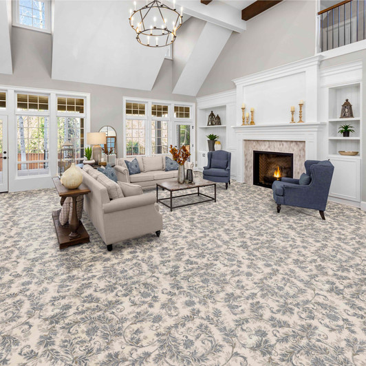 Stanton Enchanted Arabesque 13'2" Residential Carpet Room Scene