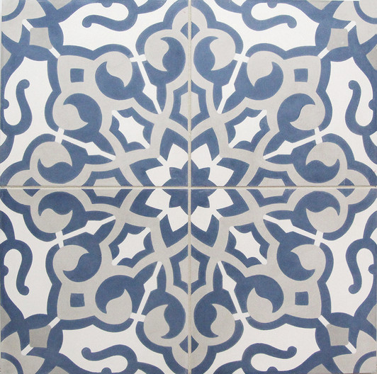 Walker Zanger Duquesa Fatima 8" x 8" Concrete Tile is Available at