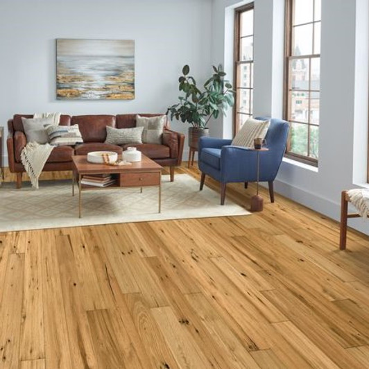 Bruce Brushed Impressions Bronze 5" Engineered Hardwood Plank Room Scene