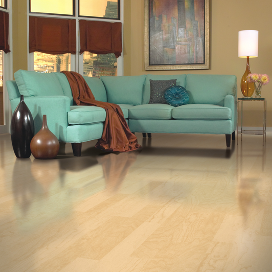 Bruce Turlington American Exotics Maple 3" E43 Engineered Hardwood Plank Room Scene