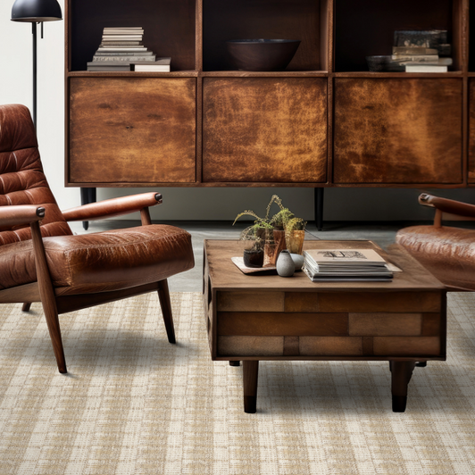 Stanton Antrim Meadowlands Plaid Residential Carpet Room Scene