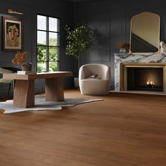 Mannington Handcrafted New Riverwalk RVWK07 Engineered Hardwood Plank Room Scene