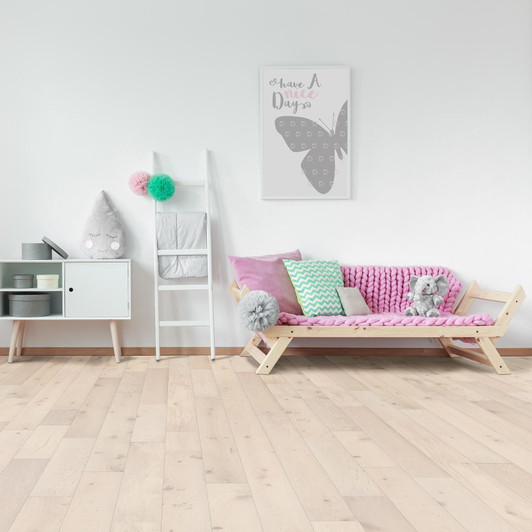 Naturally Aged Flooring Royal Collection Hickory 91200 Engineered Hardwood Room Scene
