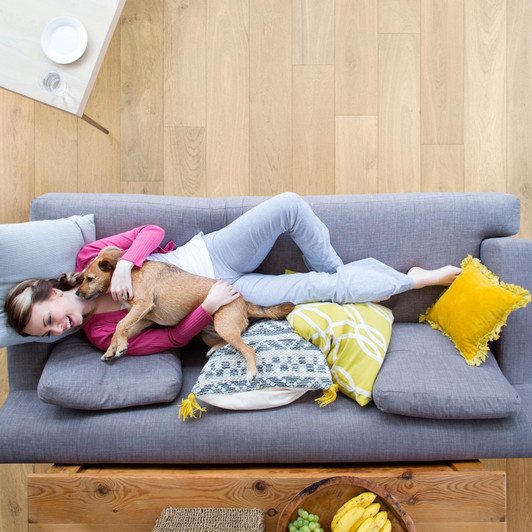 Naturally Aged Flooring Medallion Collection Foggy Pines 91198 Engineered Hardwood Room Scene